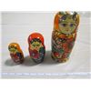 Image 8 : HAND PAINTED RUSSIAN DOLLS (HAND PAINTED) *STACKING DOLLS*