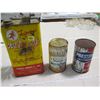 Image 1 : LOT OF TINS (WEED COP, PRESTONE, HARD TO FIND PARALENE OIL TIN)