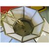 Image 3 : TIFFANY STYLE CEILING LIGHT ( LEAD GLASS) *GOOD WORKING ORDER*