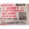 Image 2 : VINTAGE 1962 BEATLES, GERRY AND THE PACEMAKERS, BILLY KRAMER MUSIC CONCERT POSTER