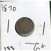 Image 1 : 1870 CNDN SMALL NICKEL (SILVER)