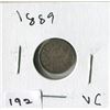 Image 1 : 1889 CNDN SMALL NICKEL (SILVER)