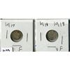 Image 1 : 2  - 1917 & 1918 CNDN SMALL NICKELS (SILVER)