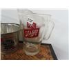 Image 3 : 2 BEER JUGS & ICE PAIL (PABST BLUE RIBBON & SCHLITZ)