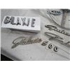Image 3 : LOT OF CAR DECALS (GALAXIE 500 1963?) *MIRROR, STEERING WHEEL CENTER, ETC)
