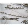 Image 2 : LOT OF ASST'D AUTO EMBLEMS (G.M. PRODUCTS)