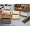 Image 3 : LOT OF RAZORS, RAZOR STROP, SHARP STONE, HAIRPINS - N.O.S., ETC