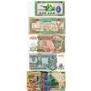 Image 2 : LOT OF PAPER CURRENCY (ZAIRE) *1 & 5 MAKUTA* (SOMALILAND) *5 SHILLING (ALBANIA *1 LEK*, (KAZAKHSTAN)