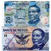 Image 2 : PAPER CURRENCY (MEXICO) *1 X2, 20 & 50 X 2 OLD PESOS*