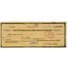 Image 1 : 1928 CHEQUE (ISSUED BY PENNSYLVANIA RAILROAD CO. ) *PAYMENT OF $7.31 FOR INLAND FREIGHT*