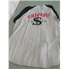 Image 1 : BASEBALL SHIRT (CHICAGO BLACK HAWKS, REPLICA) *N.O.S.*