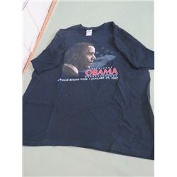 T-SHIRT (BARRACK OBAMA, PRESIDENT 2009) *N.O.S.*