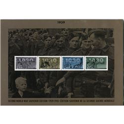 CANADA WORLD WAR SS *1939* (IN SPECIAL FOLDER)