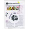 Image 1 : STAMP COLLECTION (FLOWERS) *BLOCK OF 4 STAMPS & BOOKLET*