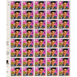 SHEET OF 40 STAMPS (ELVIS PRESLEY) *U.S. LEGENDS OF AMERICAN MUSIC*