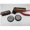 Image 2 : LOT OF 4 SHOE POLISHING (BRUSHES, POLISH