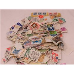 2 BAGS ASSORTED STAMPS (VARIOUS COUNTRIES)