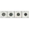 Image 1 : 4 CNDN COINS 1961- 25 CENT PC, 1963- 25 CENT PC, 1965- 25 CENT PC, 1967- 5 CENT PC