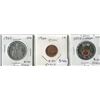 Image 1 : 3 CNDN COINS 1965- 50 CENT PC, 1966- 1 CENT PC, 2018- 2 DOLLAR PC