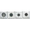 Image 1 : 4 CNDN COINS 1963- 5 CENT PC, 10 CENT PC, 25 CENT PC & 50 CENT PC