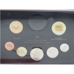 2006 PROOF SET OF CANADIAN COIN SET, 7 PC SET