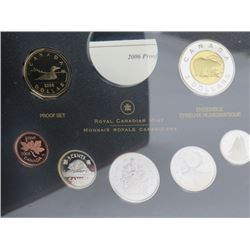 2006 PROOF SET OF CANADIAN COIN SET, 7 PC SET