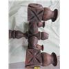 Image 4 : WOODEN CANDLEBRA (DAMAGED )