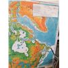 Image 2 : LARGE WALL MAP (CANADA LAND ELEVATIONS) *W/LEGEND*