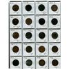 Image 1 : SHEET OF 20 CNDN LARGE PENNIES (1859 - 1920)