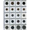 Image 1 : SHEET OF 20 CNDN COINS (1859 LARGE PENNY TO 1982 DOLLAR COIN)