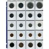 Image 2 : SHEET OF 20 CNDN COINS (1859 LARGE PENNY TO 1982 DOLLAR COIN)