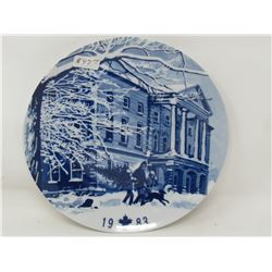 DECORATIVE CHRISTMAS PLATES 1983