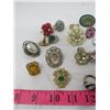 Image 2 : LOT OF COSTUME LADIES RINGS *OVER 20 PCS*