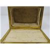 Image 7 : METAL JEWELRY BOX (LINED) *HEAVY METAL 6.5" X 4.5" X 4"*