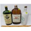 Image 1 : 3 LIQUOR BOTTLES (ROYAL CHARTER - CERAMIC, MCCALLUMS & HIRAM WALKERS)