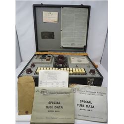 DYNAMIC TUBE TESTER (JACKSON MODEL 648 IN CASE) *SPECIAL TUBE DATA INCLUDED*