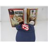 Image 1 : GIFT SET (THE NATURAL STARRING ROBERT REDFORD) *INCLUDES, CARD, BASEBAL HAT, BASEBALL, MISSING DVD*
