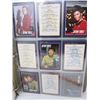 Image 2 : LOT OF ASSORTED STAR TREK COLLECTOR CARDS AND POSTAGE  STAMPS *49 PAGE BOOK OF CARDS, STAMPS UNOPENE