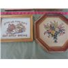 Image 3 : 4 PC PICTURES. 3 CROSS STITCH