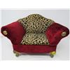 Image 1 : JEWELERY BOX (UNIQUE VICTORIAN LOVESEAT DESIGN) *VERY NICE* (APROXIMATLY 8 INCHES WIDE)
