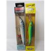 Image 1 : LOT OF 2 LARGE FISH HOOKS (RAPELA MAGNUM, STORM DEEP THUNDER 15)