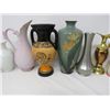 Image 3 : LOT OF 14 SMALL VASES (SOME CERAMIC, SOME METAL)