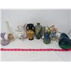 Image 6 : LOT OF 14 SMALL VASES (SOME CERAMIC, SOME METAL)