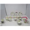 Image 1 : LOT OF 15 ASSORTED DISHES (PARAGON, ROYAL ALBERT, GROSVENOR CHINA ETC...)