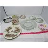 Image 1 : LOT OF 10 PLATES AND SAUCERS (PARAGON, GROSVENOR ETC...)