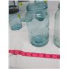 Image 2 : LOT OF 6 ASSORTED PICKLING JARS (GEM) *SOME LIDS*