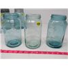 Image 8 : LOT OF 6 ASSORTED PICKLING JARS (GEM) *SOME LIDS*