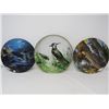 Image 1 : LOT OF 3 WALL PLATES (KNOWLES, BRADEX, LAPWING) *BIRD THEMED*