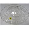 Image 2 : LOT OF 2 SERVING DISHES (CRYSTAL)