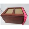 Image 6 : WOODEN PICTURE ALBUM BOX
